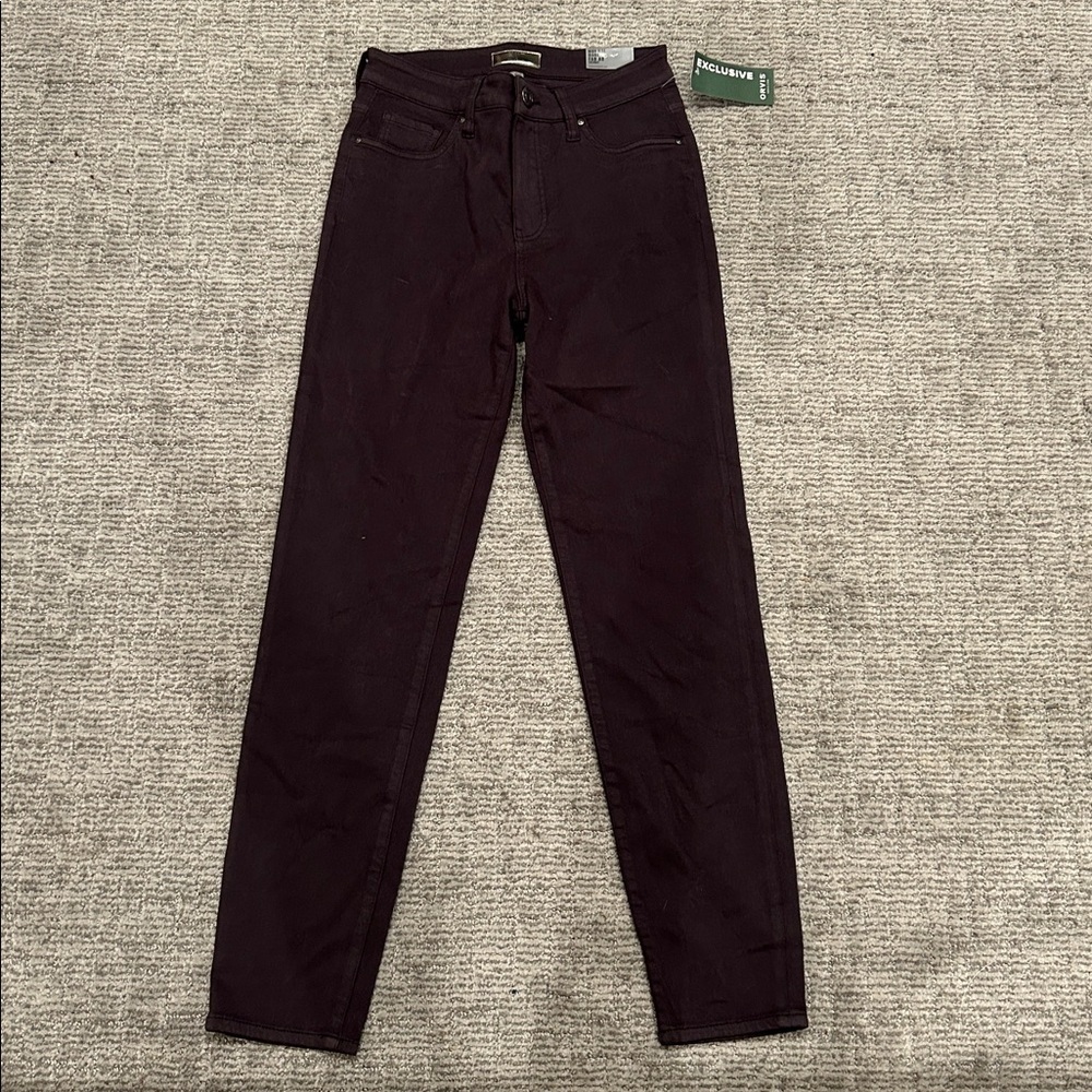 Kut from the Kloth® Diana High-Rise Fab Ab Relaxed Skinny Jeans Brown 2